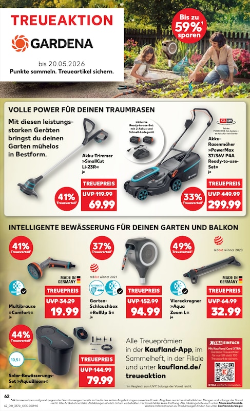 Kaufland Gardena Treueaktion 2026 im Prospekt ab 12.03.2026