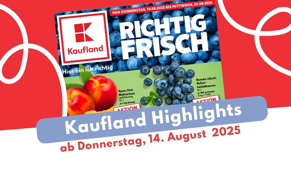 Kaufland Prospekt 14.08.2025 Header Image
