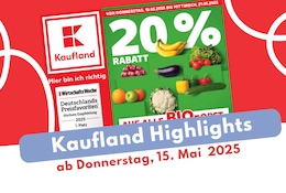 Kaufland Prospekt 15.05.2025 Header Image
