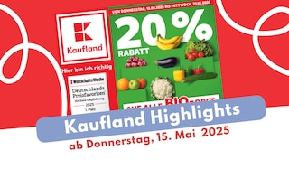 Jetzt aktuellen Artikel „Kaufland Prospekt 15.05.2025 - hier Angebote entdecken!” lesen Kaufland Prospekt 15.05.2025 - hier Angebote entdecken!
