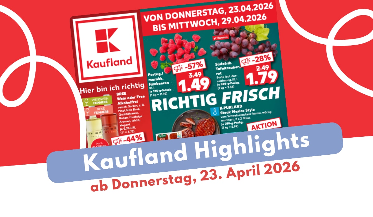 Kaufland Prospekt 23.04.2026: Alles für euer Workout!