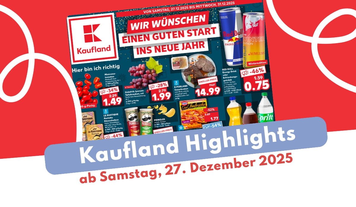 Kaufland Prospekt 27.12.2025 auf einen Blick entdecken!