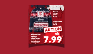 Jetzt aktuellen Artikel „Der Kaufland Weihnachtspullover 2025 ist da - alle Details hier!” lesen Der Kaufland Weihnachtspullover 2025 ist da - alle Details hier!