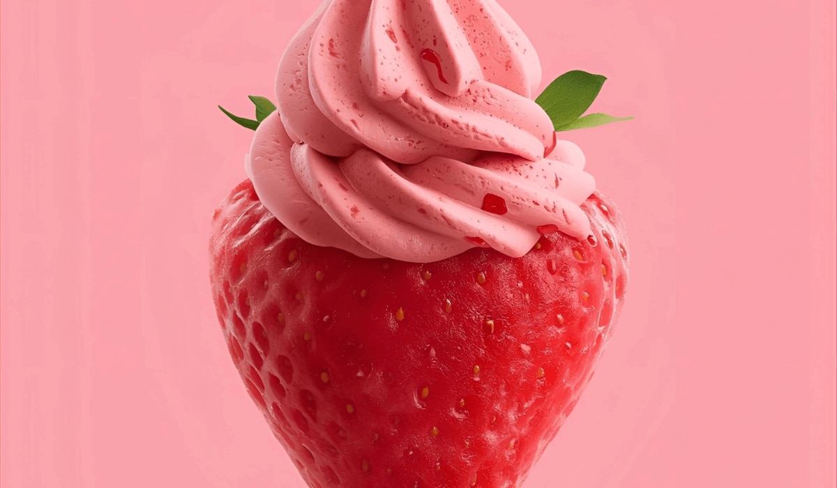 Neues Frozen Dessert in der Sorte Erdbeere von Kikis Kitchen bei Kaufland