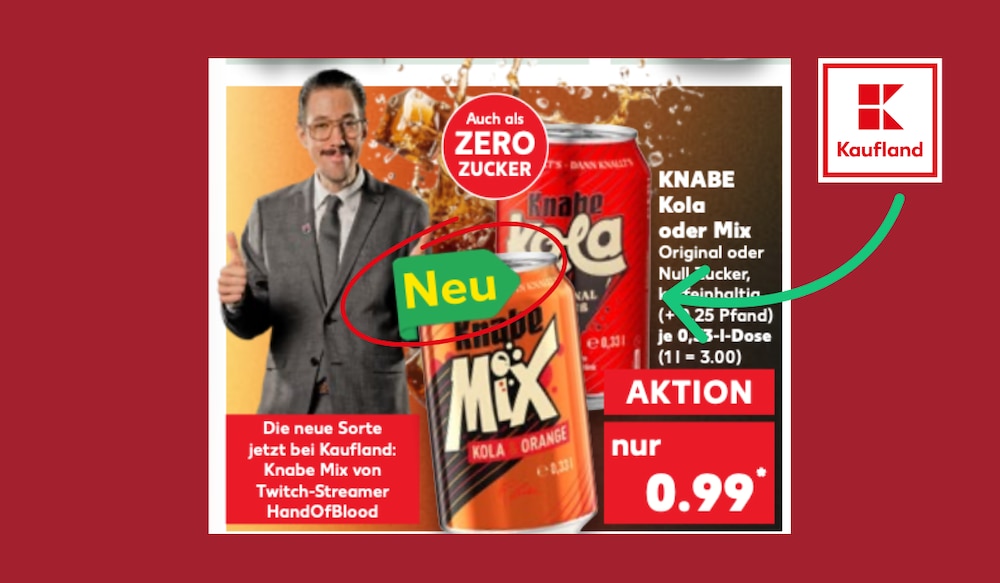 Knabe Mix im Kaufland Prospekt 09.07.2026