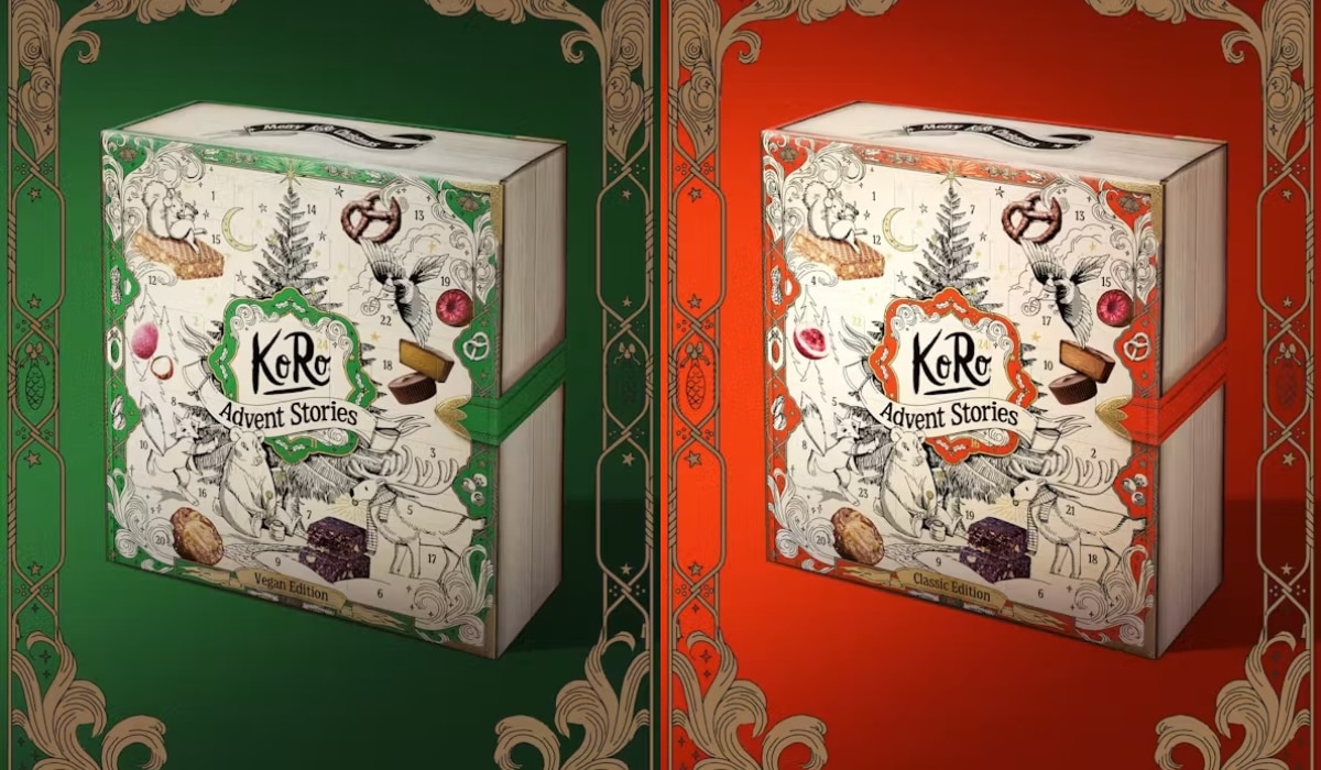 KoRo Advenstkalender 2026 Packshots vegan und classic