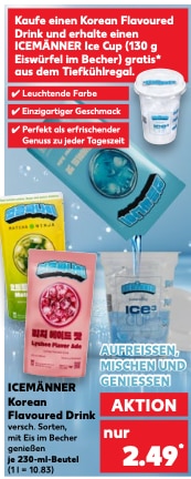 Korean Flavoured Drinks im Kaufland Prospekt 15.05.2026