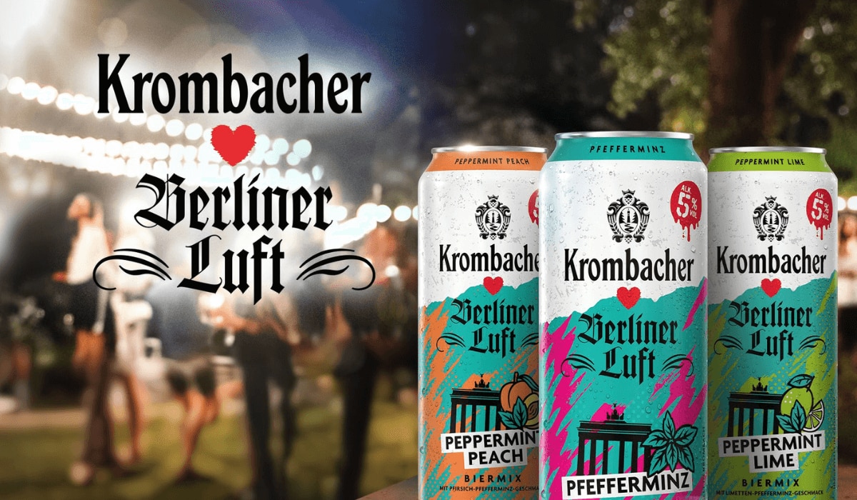 Krombacher x Berliner Luft neue Getränke 2024