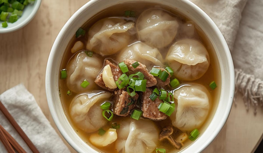 Lazy Dumpling Soup