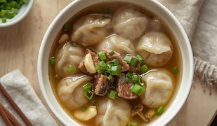 Lazy Dumpling Soup
