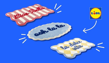 „Ooh la la“ fürs Badezimmer: Lidl verkauft neue Trend-Badematten