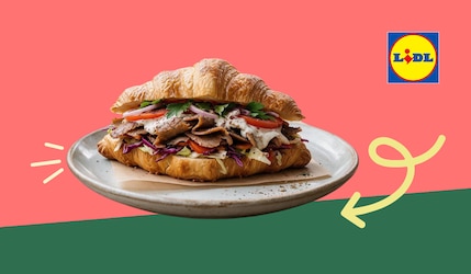 Croissant-Döner bei Lidl in der Tiefkühltruhe
