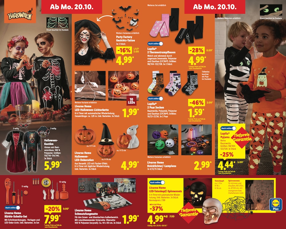 Lidl Halloween Prospekt 2025