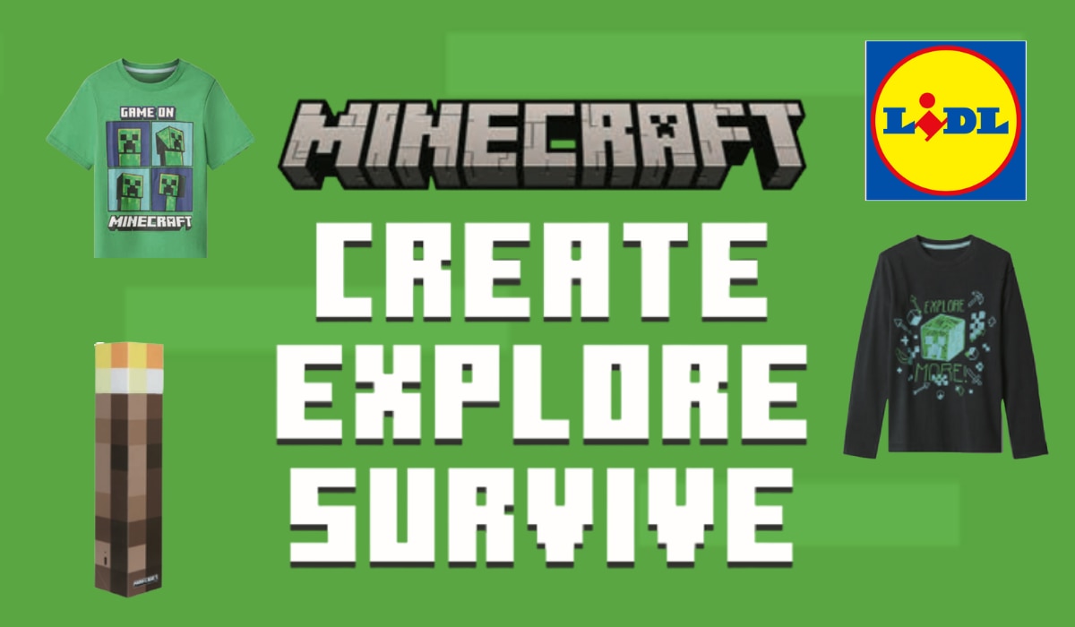Minecraft bei Lidl - mehr als 60% Rabatt!