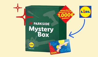 Jetzt aktuellen Artikel über Zeeman lesen Parkside Mystery-Box bei Lidl: So bekommt ihr das 1.000€-Paket!