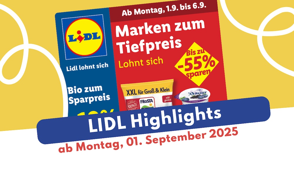 Lidl Prospekt 01.09.2025: Das sind die Deals!