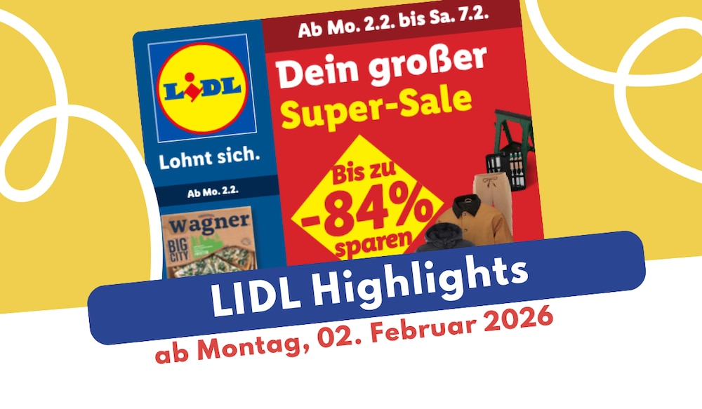 Lidl Prospekt 02.02.2026: Deals von adidas und Polo!