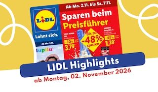 Lidl Prospekt 02.11.2026 im großen Überblick!