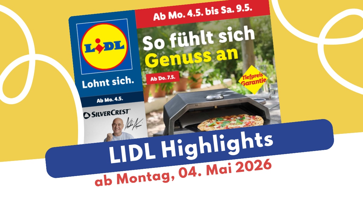 Lidl Prospekt 04.05.2026: Italienische Woche & Adidas!