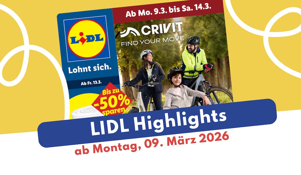 Lidl Prospekt 09.03.2026 mit orientalischen Spezialitäten und Osterfreude!