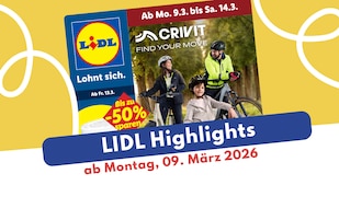 Lidl Prospekt 09.03.2026 mit orientalischen Spezialitäten und Osterfreude!