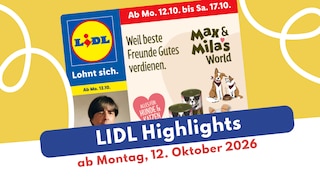 Jetzt aktuellen Artikel „Lidl Prospekt 12.10.2026: Neues für eure Haustiere” lesen Lidl Prospekt 12.10.2026: Neues für eure Haustiere