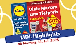Lidl Prospekt 14.07.2025