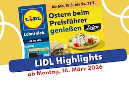 Lidl Prospekt 16.03.2026: Wolfgang Joop und Gourmet-Genuss!