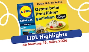 Lidl Prospekt 16.03.2026: Wolfgang Joop und Gourmet-Genuss!