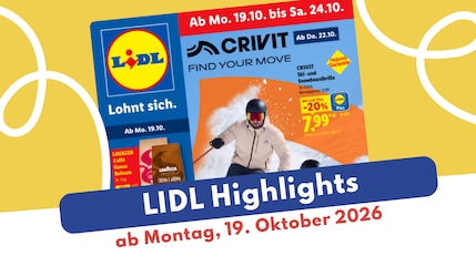 Lidl Prospekt 19.10.2026: Amerikanische Woche & Halloween-Spaß!