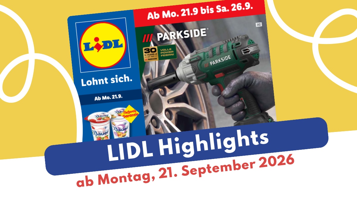 Lidl Prospekt 21.09.2026: Italienische Woche genießen!