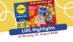 Lidl Prospekt 24.08.2026 - Design und Sport!