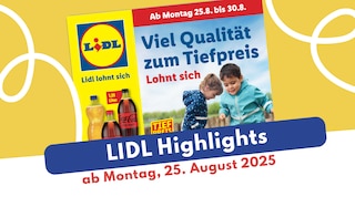 Jetzt aktuellen Artikel über Lidl lesen Lidl Prospekt 25.08.2025 - hier entdecken!