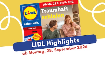 Lidl Prospekt ab 28.09.2026