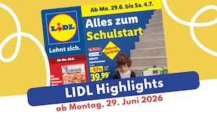 Lidl Prospekt 29.06.2026