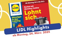 Lidl Prospekt-Highlights 24.03.2025 Header Image