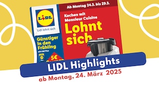 Lidl Prospekt-Highlights 24.03.2025 Header Image