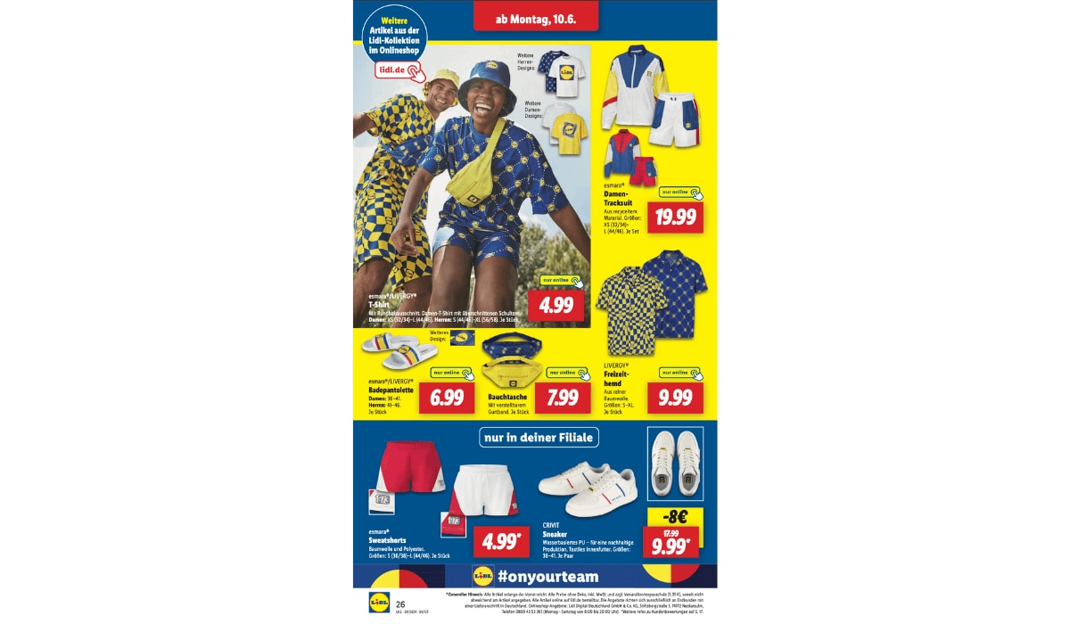 Lidl Prospekt-Highlights ab 10. Juni 2024