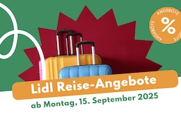 Lidl Reisen Angebote im Prospekt 15.09.2025
