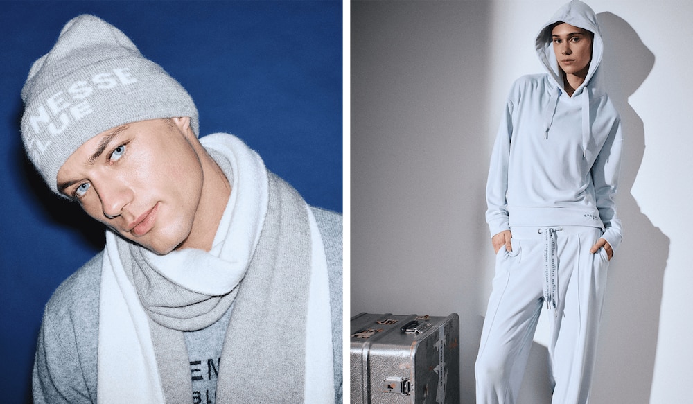 Mann und Frau mit Strenesse Blue Kleidung von Lidl