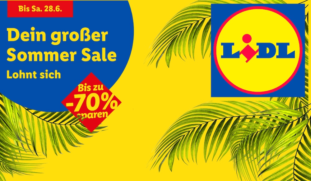 Großer Lidl Sommer Sale 2025