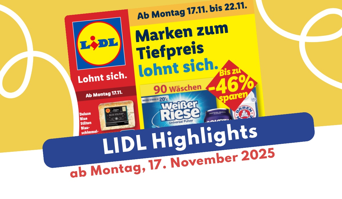 Lidl Prospekt 17.11.2025 in der Übersicht!