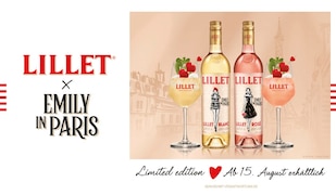 Lillet x Emily in Paris Limited Edition 2024 Cover Bild