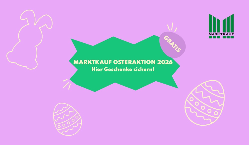 Marktkauf Osteraktion 2026 mit Marktkauf Logo