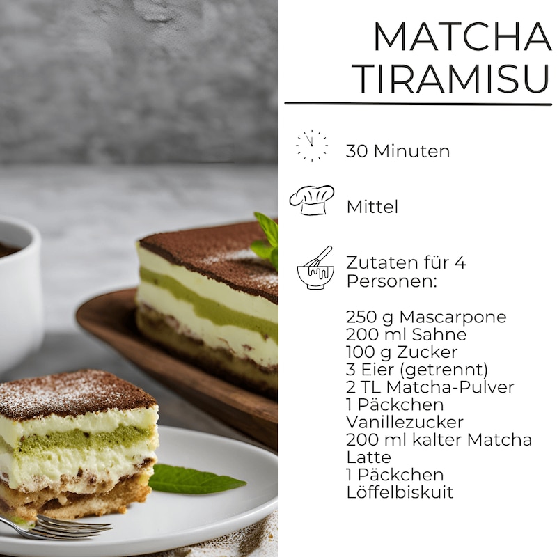 Matcha Tiramisu