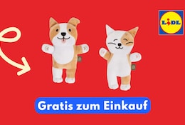 Lidl verschenkt Plüschtiere: So bekommst du Max oder Mila gratis