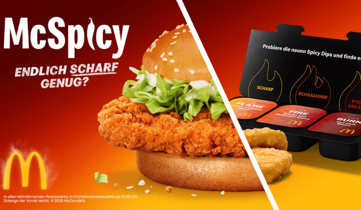 McDonald's McSpicy Produkte