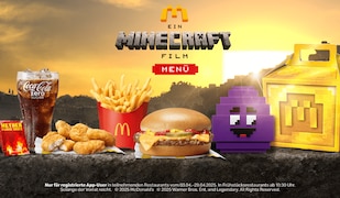 McDonald's Minecraft Menü 2025: Inhalt, Termin & mehr entdecken!