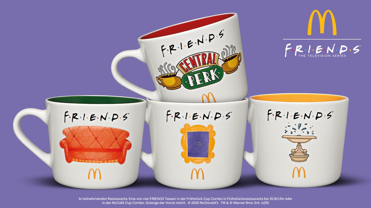 McDonalds Friends Tassen