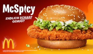 McDonald's präsentiert McSpicy - endlich scharf genug?